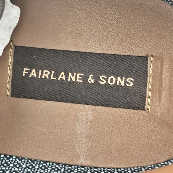 Fairlane Men's Feawin Flex Oxford Shoes 13 Brown Leather Lace Up Heel NWOB - Picture 12 of 12